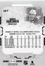 2025-26 O-Pee-Chee #127b Mikko Rantanen
