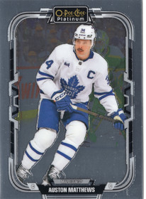 2025-26 O-Pee-Chee 2025-26 O-Pee-Chee Platinum Previews #P2 Auston Matthews