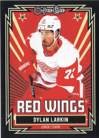 2025-26 O-Pee-Chee Retro Black Border #272 Dylan Larkin /100