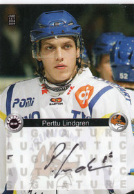 2008-09 Cardset Signature Sensations #PLi Perttu Lindgren /85