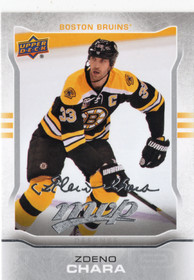 2014-15 Upper Deck MVP Silver Script #156 Zdeno Chara