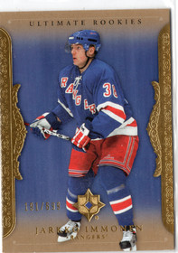 2006-07 Upper Deck Ultimate Collection #84 Jarkko Immonen RC, /699