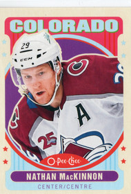 2021-22 O-Pee-Chee Retro #19 Nathan MacKinnon