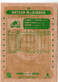 2021-22 O-Pee-Chee Retro #19 Nathan MacKinnon