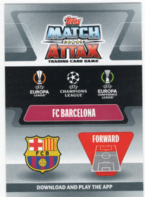 2021-22 Topps Match Attax Champions & Europa League #225 Lionel Messi