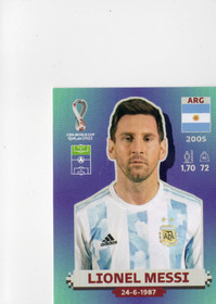 2022 Panini FIFA World Cup Qatar 2022 Stickers #ARG20 Lionel Messi