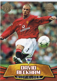 2001-02 Topps Premier Gold #MU1 David Beckham