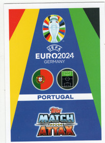 2024 Topps Match Attax UEFA EURO #POR17 Cristiano Ronaldo
