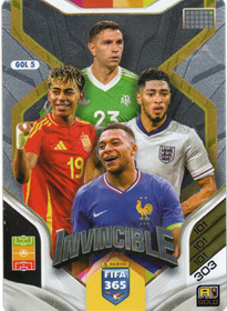 2026 Panini Adrenalyn XL FIFA 365 #GOL5 Martinez / Yamal / Bellingham / Mbappe