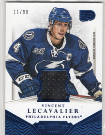 2013-14 Panini Dominion Authentic Material #DVL Vincent Lecavalier /99