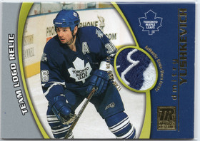 2001-02 Topps Reserve Emblems #TRLDY Dmitry Yushkevich