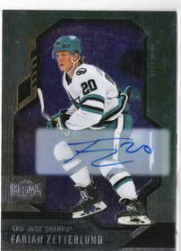 2024-25 SkyBox Metal Universe Autographs #46 Fabian Zetterlund