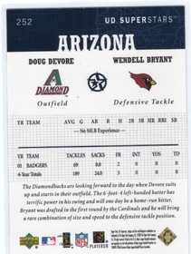 2002-03 UD SuperStars Gold #252 Doug Devore / Wendell Bryant /250