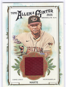 2025 Topps Allen & Ginter Relics #AGRKM Ketel Marte
