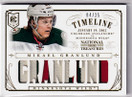  2013-14 Panini National Treasures Rookie Timeline Jerseys Patch  Mikael Granlund/25