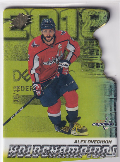  2022-23 SPx HoloChampions Gold #HCAO Alex Ovechkin /35
