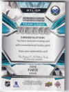  2022-23 Black Diamond Rookie Team Logo Jumbo Patches #RTLOP Owen Power