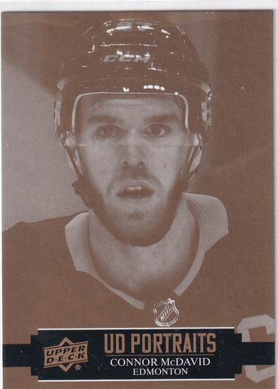  2021-22 Upper Deck Portraits #P25 Connor McDavid