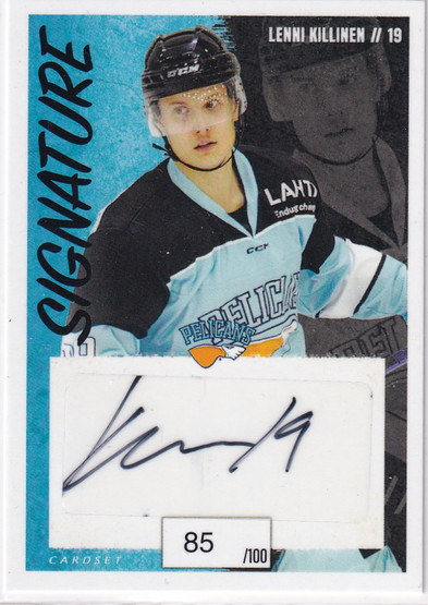 2022-23 Cardset Signature Lenni Killinen/100