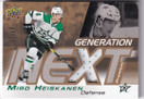  2019-20 Upper Deck Generation Next Jerseys Patch #GN15 Miro Heiskanen /10