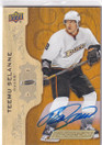  2018-19 Upper Deck Engrained Autographs #32 Teemu Selanne
