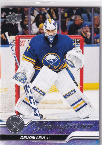  2023-24 Upper Deck #237 Devon Levi YG RC
