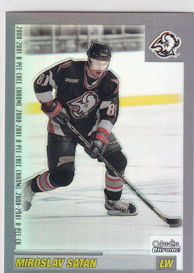  2000-01 Topps Chrome Refractors #33 Miroslav Satan
