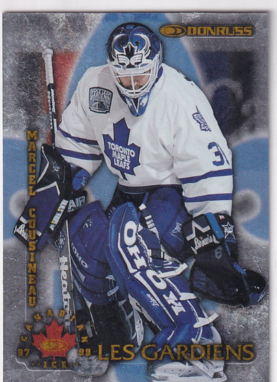  1997-98 Donruss Canadian Ice Les Gardiens #10 Marcel Cousineau /1500