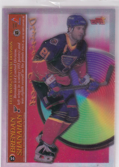  1994-95 Finest Division's Finest Clear Cut #14 Brendan Shanahan