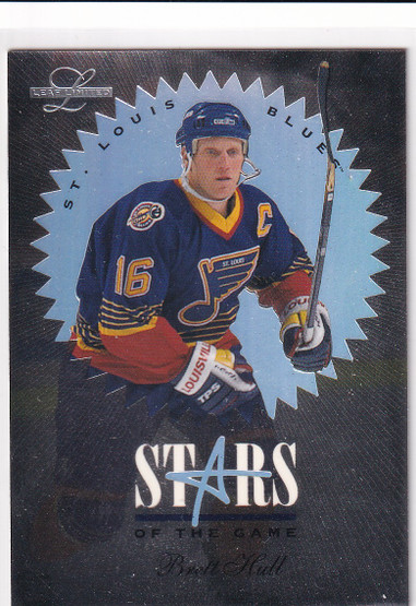  1995-96 Leaf Limited Stars of the Game #10 Brett Hull /5000