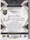  2019-20 Exquisite Collection Rookie Patches Gold Spectrum #RPCG Cody Glass/25