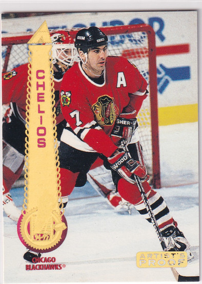  1994-95 Pinnacle Artist's Proofs #94 Chris Chelios