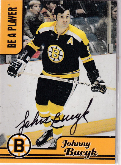  1999-00 BAP Memorabilia AS American Hobby Autographs #AH5 Johnny Bucyk