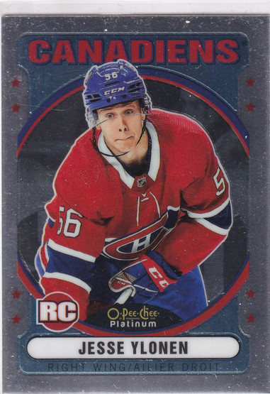  2021-22 O-Pee-Chee Platinum Retro #R87 Jesse Ylonen