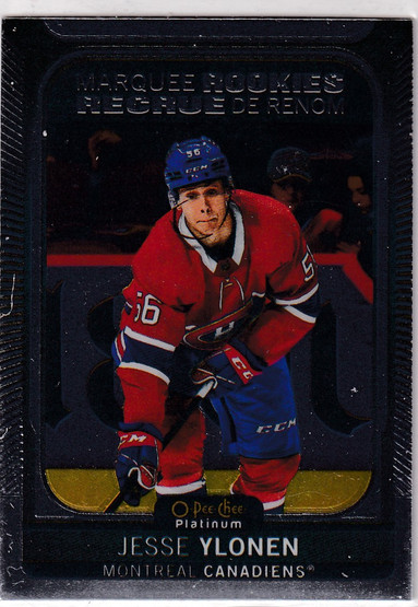  2021-22 O-Pee-Chee Platinum #226 Jesse Ylonen RC