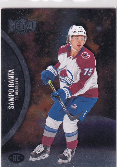  2021-22 Metal Universe #179 Sampo Ranta RC