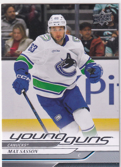  2024-25 Upper Deck #716 Max Sasson YG RC