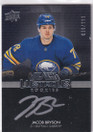  2021-22 UD Black Lustrous Rookie Signatures #LRSBR Jacob Bryson/299