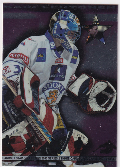 2003 Cardset Triple Chase Kari Lehtonen 3/3