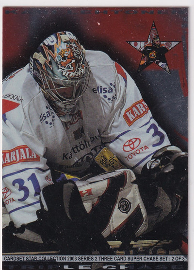 2003 Cardset Triple Chase Kari Lehtonen 2/3