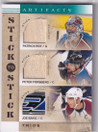  2014-15 Artifacts Stick to Stick Trios #STAVS Patrick Roy/Peter Forsberg/Joe Sakic