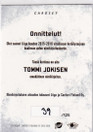 2015-16 Cardset Signature Tommi Jokinen /125
