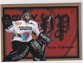 2007-08 Cardset MVP Sinuhe Wallinheimo /50
