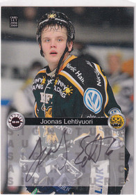 2008-09 Cardset Signature Joonas Lehtivuori /125