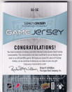  2012-13 Upper Deck Game Jerseys Patches #GJSC Sidney Crosby /15