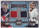  2006-07 Artifacts Tundra Tandems Dual Patches Platinum #TTPT Pascal Leclaire/Ty Conklin /10
