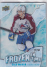  2022-23 Upper Deck Trilogy Frozen in Time Blue Frost #FTMA Cale Makar /50
