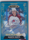  2021-22 Upper Deck Stature Autographs Blue #115 Sampo Ranta/10
