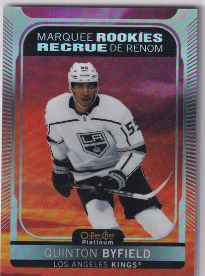  2021-22 O-Pee-Chee Platinum Sunset #202 Quinton Byfield