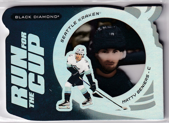  2022-23 Black Diamond Run for the Cup #RUNMB Matty Beniers /99